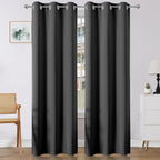 Joydeco Blackout Curtains 108 Inches Long 2 Panels Set, Thermal Insulated Long by JOYDECO