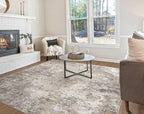 UERMEI Square Area Rugs : Washable 8x8 Neutral Modern Abstract Carpet - Image 8