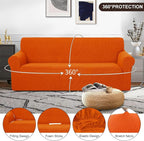 U-NICE HOME Stretch Couch Cover Sofa Cover Sofa Slipcover Furniture Protector - Image 3