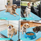 OLANLY Dog Door Mat for Muddy Paws 30x20, Paw Print Design, Absorbs Moisture - Image 7