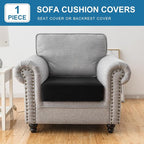 Couch Cover Stretch Velvet Sofa Cushion Cover 1-Piece - Image 3