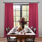 Hot Pink Curtains 45 Inch Length - Image 6