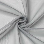 Kitchen Curtains 24 Inch Length Tier 2 Pieces, Light Grey Sheer Curtain Solid - Image 9