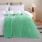Mint Green Fleece Throw Blanket 50”×60” - Image 4