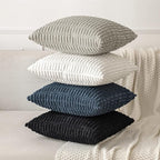 MIULEE Pack of 2 Corduroy Decorative Throw Pillow Covers 18x18 Inch Soft Boho - Image 7