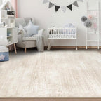 Area Rugs 6x9 for Living Room: Washable Rug Modern Abstract Neutral Soft - Image 6