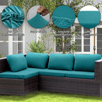 Outdoor Cushion Covers Set, Replacement - Image 4