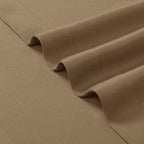Chyhomenyc Taupe Valances for Window, Room Darkening Short Curtains for Kitchen - Image 9