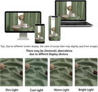 OWENIE Sage Green Valances for Windows 1 Pcs, Light Filtering Textured - Image 9