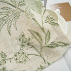 jinchan Linen Floral Curtains for Living Room - Image 6