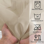 OWENIE Extra Long Sheer Curtains 96 inches Long - Image 5
