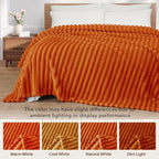 Exclusivo Mezcla California King Size Flannel Fleece Blanket, Super Soft - Image 3