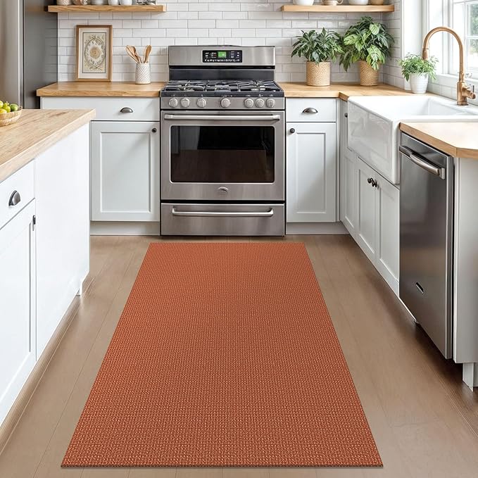 KOZYFLY Rugs for Entryway 3x5 ft Washable Area Rug Non Slip Rubber Backed Entry - Image 2