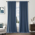 Guken 100% Blackout Curtains 84 Inch Length 2 Panels Set by Guken