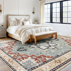 Lofus 5x7 Area Rugs for Living Room and Bedroom, Machine Washable Rug for - Image 2