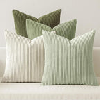 MIULEE Boho Farmhouse Throw Pillow Covers 20x20 Inch Set of 4 Mordern Neutral by MIULEE