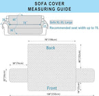 Reversible Oversized Sofa Covers Couch Cover Furniture Protector - Image 7