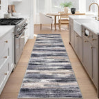Lansny Modern Abstract Runner Rug 3x8 - Image 2