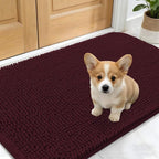 OLANLY Dog Door Mat for Muddy Paws 24x16, Absorbs Moisture and Dirt, Absorbent by OLANLY