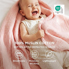 Bedsure 100% Cotton Muslin Blankets - Image 2