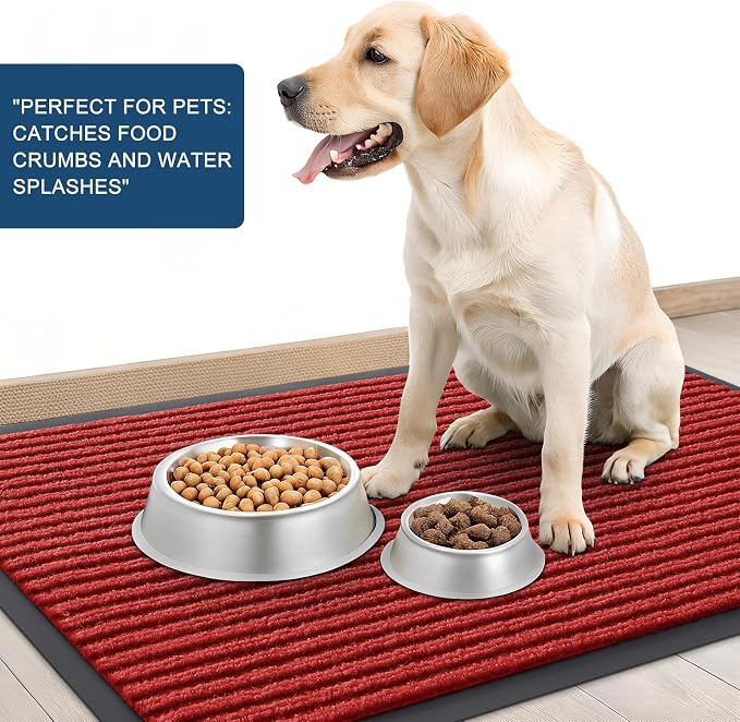 OLANLY Front Door Mat Indoor Outdoor Entrance, Waterproof Heavy Duty Doormat - Image 6