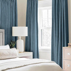 MIULEE Linen Blackout Curtains and Drapes 100% Room Darken Thermal Insulated - Image 2