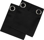LEMOMO Black Thermal Blackout Curtains/42 x 84 Inch/Set of 2 Panels Room - Image 9