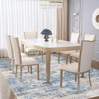 6x9 Area Rugs for Living Room, Washable Modern Abstract Large Area Rug Neutral - Image 5