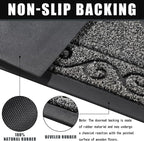 Yimobra Welcome Mats for Front Door 29.5x17, Heavy Duty Waterproof Outdoor Door - Image 3