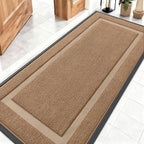 OLANLY Front Door Mat Indoor Outdoor Entrance, Waterproof All-Season, by OLANLY