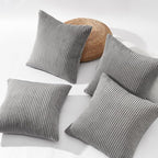 Topfinel Decorative Light Grey Throw Pillow Covers Cushion Cases, Mix and Match - Image 3