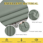 NICETOWN Room Darkening Sage Green Curtains 108 inch Length - Image 4