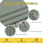 NICETOWN Blackout Sage Green Curtains & Drapes - Image 4