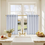 RYB HOME Kitchen Curtains 36 inch Length - Image 8
