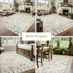 Washable Rugs 8x10 Area Rugs for Living Room, Dining Room- Large Ultra Soft - Image 5