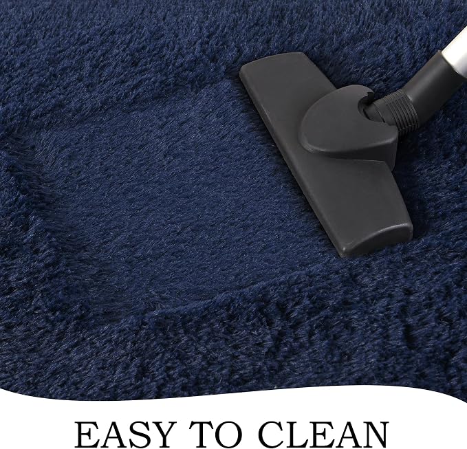 Chicrug Soft Runner Rugs for Bedroom Living Room Plush Fluffy Rug 3x8 Feet - Image 7