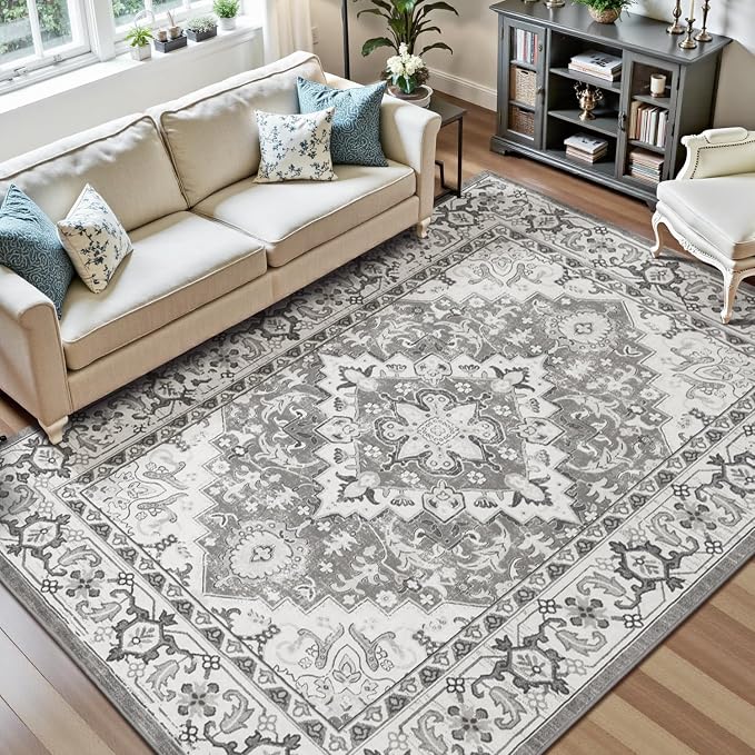 Lofus 8x10 Area Rugs for Living Room, Washable Area Rug, Rugs for Bedroom - Image 8