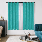 Deconovo Blackout Curtains, Thermal Insulated Soundproof Grommet Drapes - Image 2