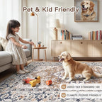 Lofus 8ft Area Rugs for Living Room, Washable Area Rug, Rugs for Bedroom - Image 7