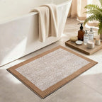 36x24 Large Bathroom Rugs Washable Non Slip, Coffee Bath Mat - Image 3