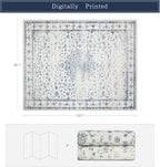 Washable Rugs 8x10 Area Rugs for Living Room, Rugs for Bedroom, Large Carpets - Image 2