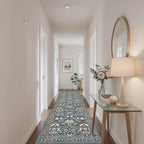 Hallway 3x10 Washable Runner Rug: Kitchen Rugs Entryway Area Rugs Vintage Soft - Image 4