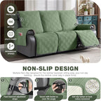 TAOCOCO 100% Waterproof Recliner Sofa Cover, Non Slip Split Couch Covers - Image 5