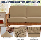 Patio Stretch Cushion Covers, Chair Cushion Covers& Sofa Replacement Slipcovers - Image 3