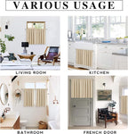 RYB HOME Cafe Curtains 30 inch Length, Short Light UV Heat Blocking Energy - Image 7