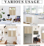 RYB HOME Short Curtains for Bedroom, Room Darkening Insulated Summer Heat Light - Image 6