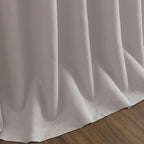 Nanspring Stone Grey Linen Curtains 90 Inches Long - Image 9
