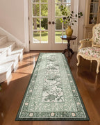 GarveeHome Sage Green 2x6 Washable Kitchen Runner Rugs Non Slip Provence - Image 5