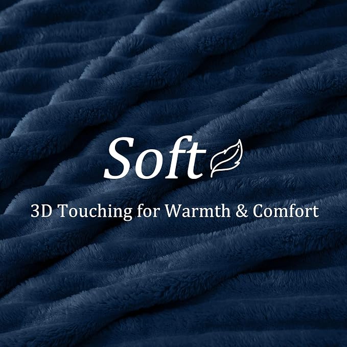 BEDELITE Twin Blanket for Couch & Bed, 300GSM Soft & Warm Fleece Blanket - Image 5