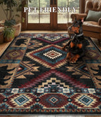 Hallway Runner Rug 2x6 Indoor Door Mat -Western Rug Bear Rustic Cabin Non-Slip - Image 7